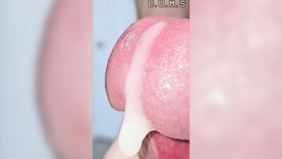C.U.M.S - Close Up and Motion Slowed - Solo Cumshot #7