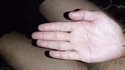 JUST FOR YOU MY SPURTED FROM MY BEAUTIFUL IN THE PALM OF MY HAND