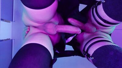 Doggystyle Anal Pounding - Watch my Big dick bounce around (View from below)