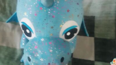 Big blue dragon
