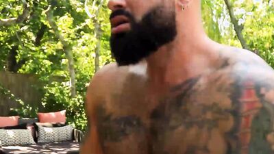 Naughty Gay Hunks Raw Breeds In Outdoor Foursome