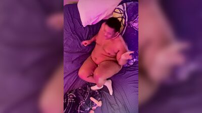 Collared Chub Fucks Ass and Cums