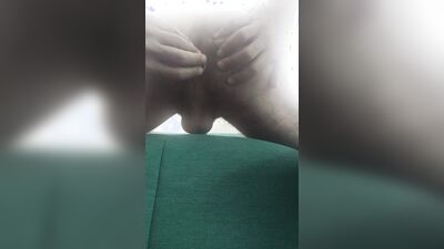 Massaging the prostate with a vibrator