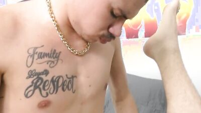 Tattooed Bad Dudes Calvin And Chris Fuck