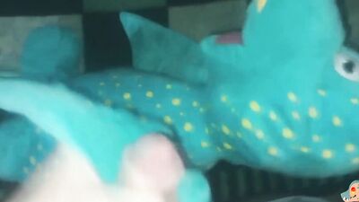 Blue pterodactyl