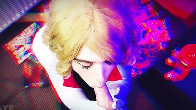 TRAPtastic Spider-Gwen: Into the Hentai Verse [ FEMBOY POV ]