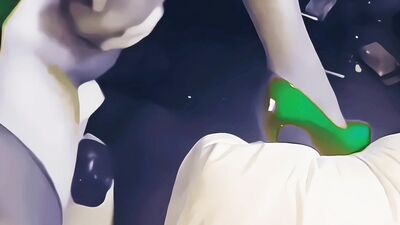 Beautiful cock fucking sex toys compilation with fetish nylons Pantyhose and heels