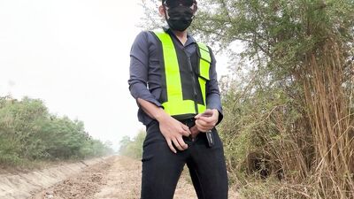 Engineer comes to work before work time