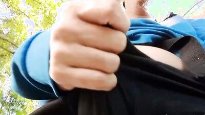 I was about to ejaculate in case something came suddenly but I continued to masturbate