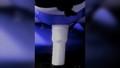 Crossdressing and fucking a sex doll