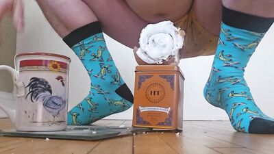 Tea Time For Desperate College Boy