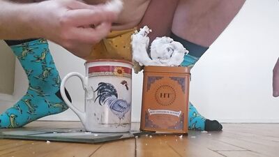 Tea Time For Desperate College Boy