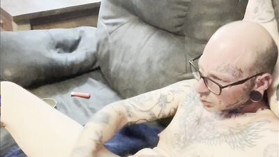 Tattooed Stud Anal Thrashing
