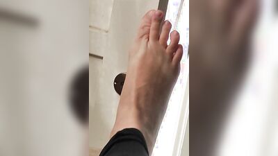 Close UP Dick and feet