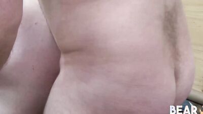 BEARFILMS Bearded Guy English Fucked Anally Bear Waters