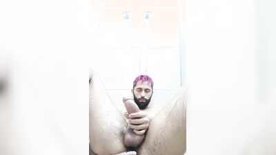 Camilo Brown Using Oil And a Vibrator In The Shower To Give Himself An Intense Prostate Orgasm