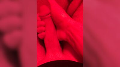 Niko Springs Jerks Off His Big Cock and Cums Hard
