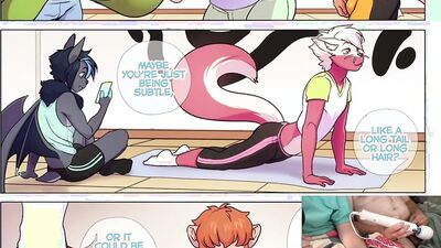 Furry Comic Dub: Under Wraps Part 1 by Tokifuji (anal, anthro, blowjob, crossdressing, dick)