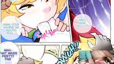Furry Comic Dub: Under Wraps Part 1 by Tokifuji (anal, anthro, blowjob, crossdressing, dick)