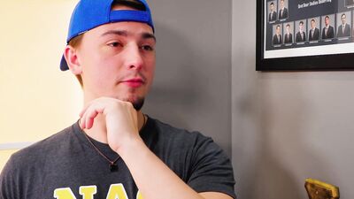 Mischievous Fratboy Test Out Gloryhole wt Sexy Twink