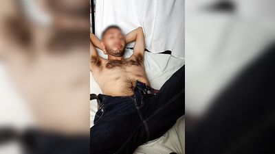The Hairy Truck Driver, Ep. 2: Stripping down & Rubbing a veiny hairy cock out Pt. 2