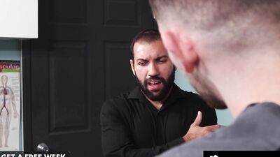 Hairy Stepdad Barebacks His Jock Doctor Stepson