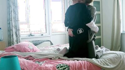 He invited a student to visit and fucked hard