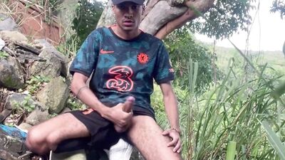 I was so horny that I sucked my own penis and came in my mouth