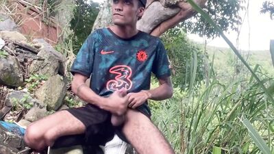 I was so horny that I sucked my own penis and came in my mouth