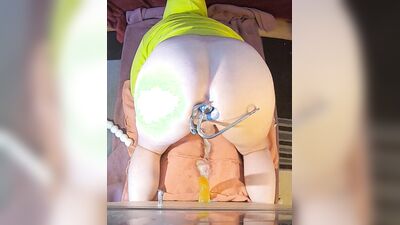Anal Adventure 1 - Overlubed and Filled with Oil - Full Clip