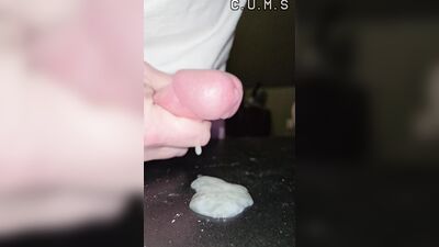 C.U.M.S - Close Up and Motion Slowed - Solo Cumshot #13