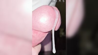 C.U.M.S - Close Up and Motion Slowed - Solo Cumshot #13