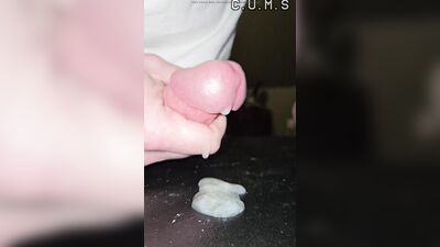 C.U.M.S - Close Up and Motion Slowed - Solo Cumshot #13