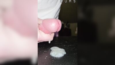C.U.M.S - Close Up and Motion Slowed - Solo Cumshot #13