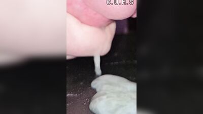C.U.M.S - Close Up and Motion Slowed - Solo Cumshot #13