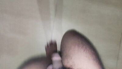 Boy Cached Jerking Off In Bathroom Huge Cock And Anl Solo