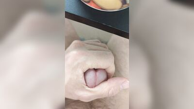 Close up masturbation