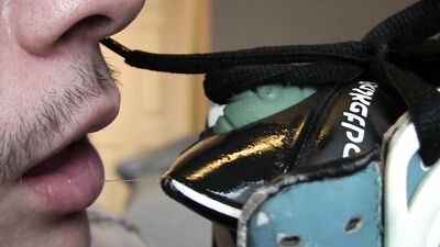 Pumping Cum Into A Friend's Reebok Pump Sneakers