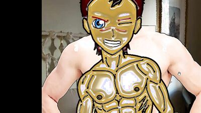 un chico y 2 hombres en el hotel 234