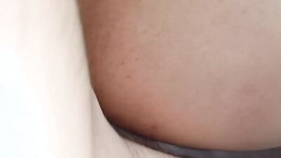 Fucked hole in daddy's cum!
