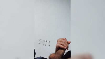 Exciting handjob, at home alone masturbating until cumming