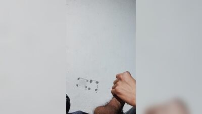 Exciting handjob, at home alone masturbating until cumming