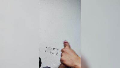 Exciting handjob, at home alone masturbating until cumming