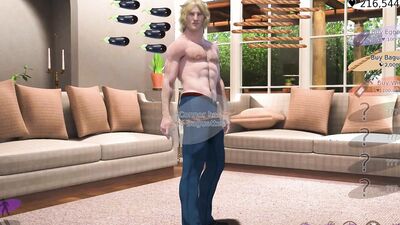 Cute Cock Clicker blue-eyed tall blond