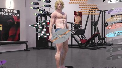 Cute Cock Clicker blue-eyed tall blond