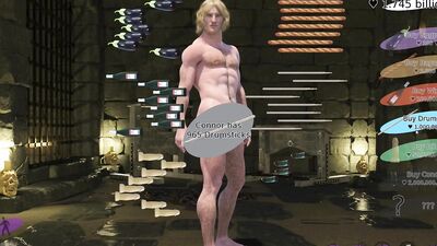 Cute Cock Clicker blue-eyed tall blond