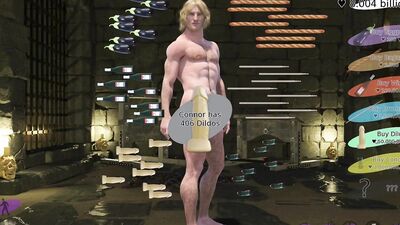 Cute Cock Clicker blue-eyed tall blond