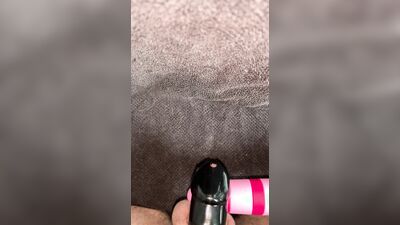ruined orgasme in chastity cage with penis plug