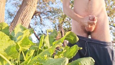 Showing Off My Crops and Cock - Farmer Guy Porn