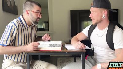 Jock Colt Spence Bullies Nerdy Tutor Nick Charms Raw and Rough FULL SCENE